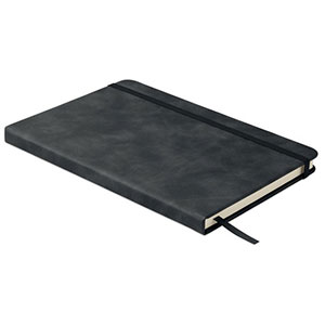 Taccuino con copertina in similpelle TINT - Nero