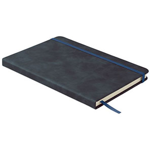 Taccuino con copertina in similpelle TINT - Blu