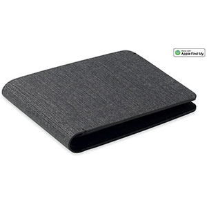 Portafoglio anti-smarrimento WALL - Nero