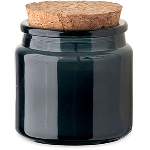 Candela in cera vegetale VALO - Navy Scuro