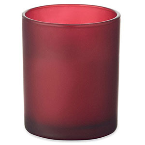 Candela in cera vegetale KIVAS WOOD - Bordeaux