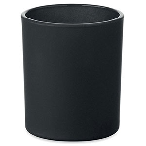 Candela in cera vegetale KIVAS WOOD - Nero