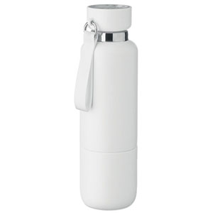Borraccia termica con bicchiere NOEKA - Bianco