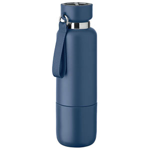 Borraccia termica con bicchiere NOEKA - Navy Scuro