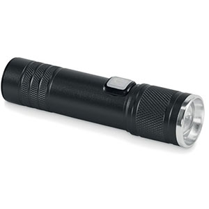 Torcia ricaricabile FLASHRA - Nero