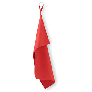 Asciugamano in microfibra ATOLL 30 - Rosso