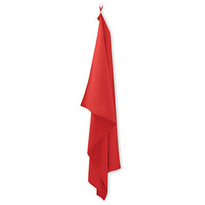 Asciugamano in microfibra ATOLL 100 - Rosso