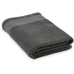 Asciugamano in spugna con fascia ISLAND 100 - Grigio Scuro