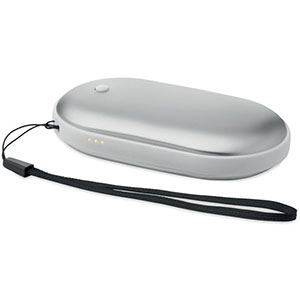 Scaldamani elettrico MUKAVA - Silver Opaco