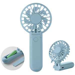 Ventilatore portatile IBERA - Celeste
