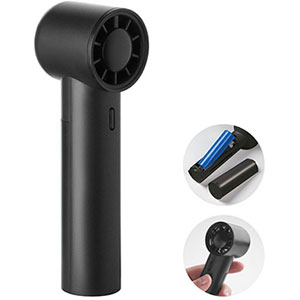 Mini ventilatore portatile GLACI - Nero