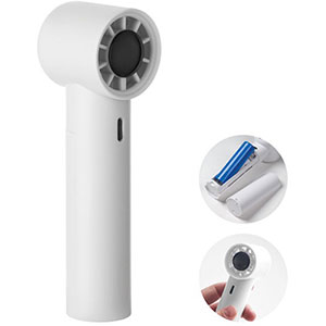 Mini ventilatore portatile GLACI - Bianco