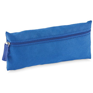 Astuccio con cerniera STUDY - Blu Royal