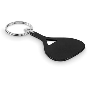 Portachiavi in metallo KEPAD - Nero