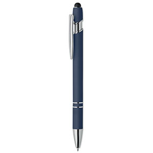 Penna touch in metallo riciclato SIPARO - Navy Scuro