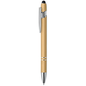 Penna touch in metallo riciclato SIPARO - Oro