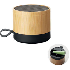 Cassa bluetooth portatile RECAR BAMBOO - Legno