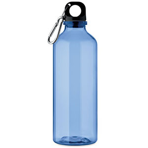 Borraccia con moschettone MOSS RE500 - Blu Traslucido