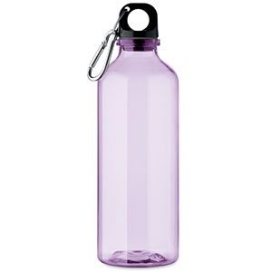 Borraccia con moschettone MOSS RE500 - Viola Traslucido