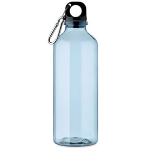 Borraccia con moschettone MOSS RE500 - Azzurro Traslucido