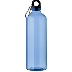 Borraccia con moschettone MOSS RE750 - Blu Traslucido