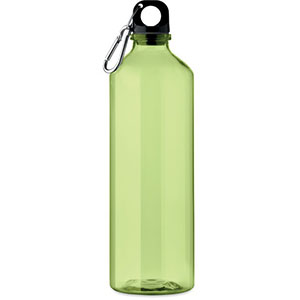 Borraccia con moschettone MOSS RE750 - Lime Traslucido