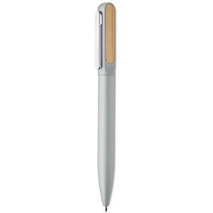 Penna a sfera a rotazione ALUBA - Silver