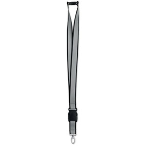 Lanyard riflettente TOSEE - Nero
