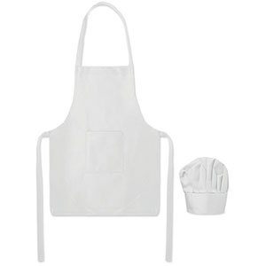 Set da cucina per bambini KID CHEF - Bianco