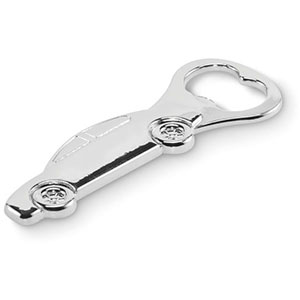 Apribottiglie in metallo a forma di auto MYCAR - Silver Opaco