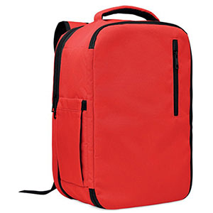 Zaino da viaggio formato bagaglio a mano FLYSAFE - Rosso