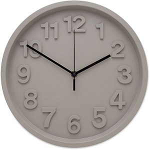 Orologio da parete MURO - Grigio