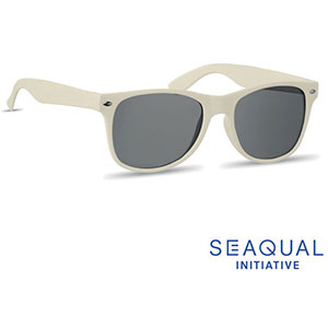 Occhiali in PP di recupero oceanico SOBLUE - Beige
