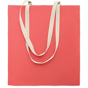 Shopper in cotone ZEVRA COLOUR - Fuxia
