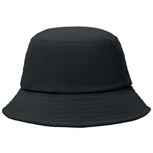 Cappello in velluto a coste SCOOP - Nero