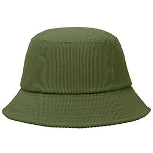Cappello in velluto a coste SCOOP - Verde Militare