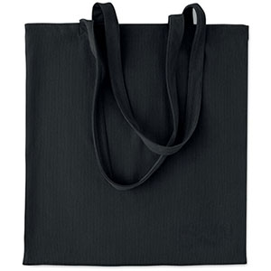 Shopper in velluto a coste CORDY B - Nero