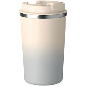 Bicchiere da viaggio termico BRACE GRADIENT - Grigio