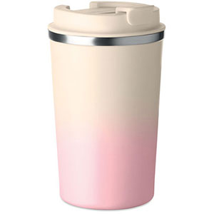 Bicchiere da viaggio termico BRACE GRADIENT - Rosa