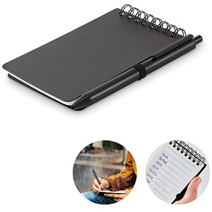 Block notes idrorepellente KIT - Nero