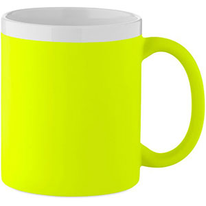 Tazza in ceramica fluo MUGIVA - Giallo Fluo