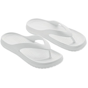 Ciabatte infradito morbide EVASLIP - Bianco