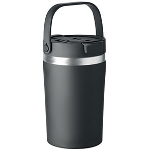 Bicchiere da viaggio termico COZYCUP - Nero