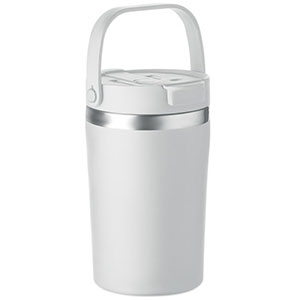 Bicchiere da viaggio termico COZYCUP - Bianco