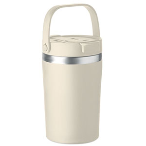 Bicchiere da viaggio termico COZYCUP - Beige