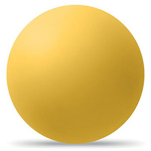 Palla rimbalzante in gomma FUNBALL - Giallo