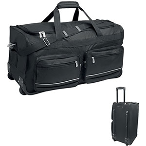 Borsone con trolley ITFITS - Nero