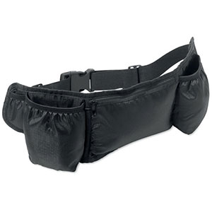 Cintura da escursionismo porta accessori STEADY - Nero