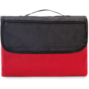 Coperta da picnic in pile COSTA - Rosso