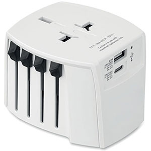Adattatore da viaggio MUV USB AC30 PD - Bianco
